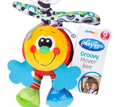 Colgante Bebé Playgro Groovy Mover Bee Con Vibración