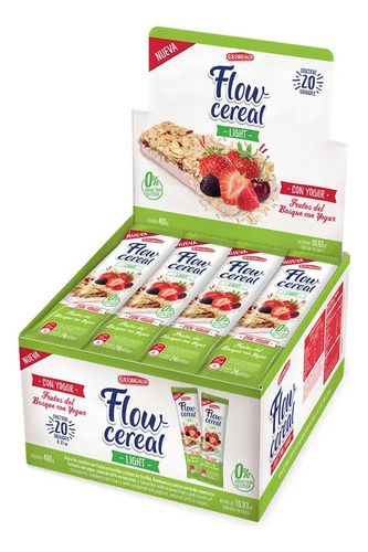 Cereal Flow Frutos Del Bosque Yogur Light X 20 Un