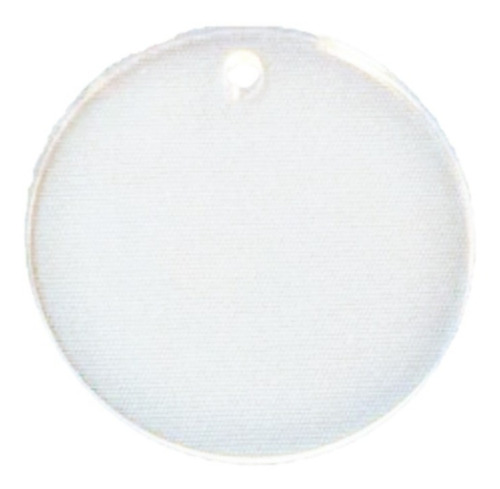 Imagem 1 de 3 de 8cm Base Furo Redonda Acrílica 20 Peças Biscuit Topos