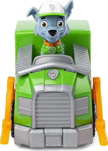 Figura Rocky Camion Reciclaje Cachorro Paw Patrol Juguete