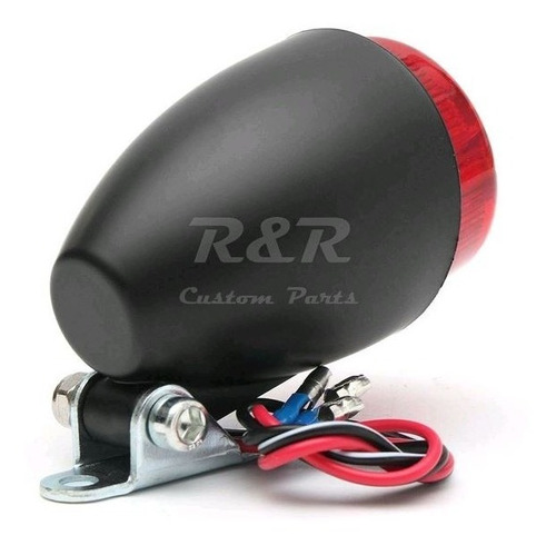 Lanterna Traseira Led Universal Custom Bobber Cafe