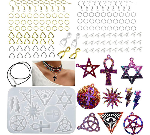 Nimozekd 151 Piezas Kit De Fabricación De Moldes De Pendient