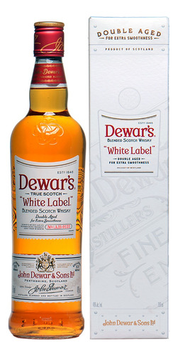 Whisky Dewars White Label  Double Aged 750ml