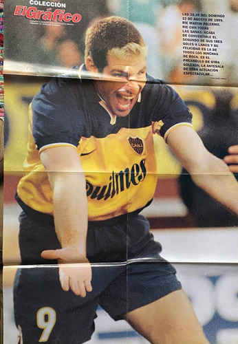 Poster Boca Palermo Fútbol El Gráfico, Ez3