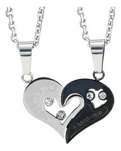 Collar Corazón Amor Para Parejas