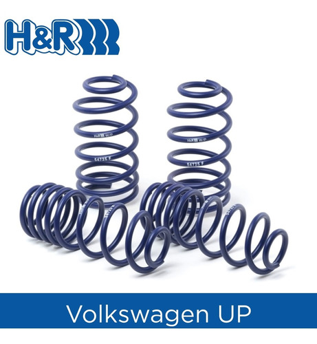 Espirales Progresivos H&r Hyr Hr Sport Alemanes - Vw Up