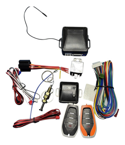 Alarma Codigo Variable Colormax Control Naranjo Y Gris 12v