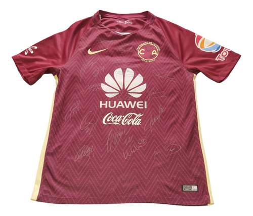 Jersey América Centenario Firmada Subcampeones 2016 Tigres 