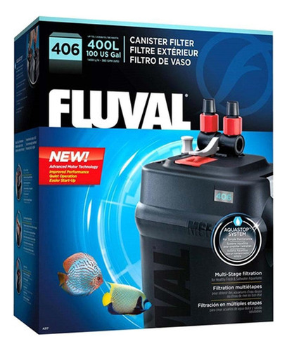 Filtro de cartucho Hagen Fluval 406 1450l/h 110v