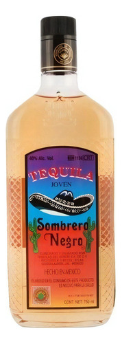 Tequila Sombrero Negro Joven 750cc