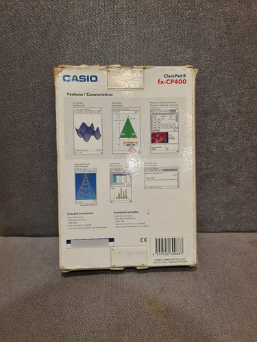 Calculadora Graficadora 3d Casio Fx-cp400-dh (Usado)