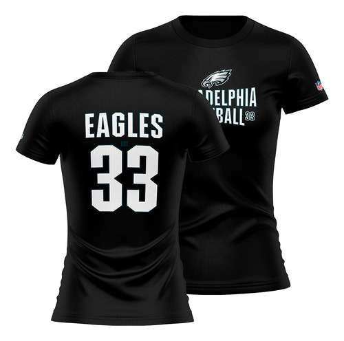 Camiseta Feminina Nfl Philadelphia Eagles Classic