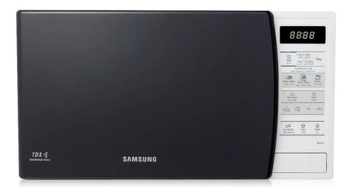 Microondas Digital Samsung 20 Litros 800w Blanco Me731k-kd