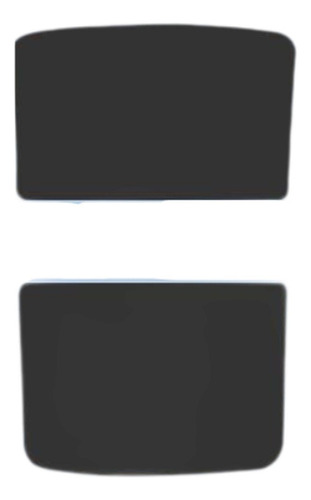 2 Protetores Solares Para Teto Solar De Carro, Capas Preto