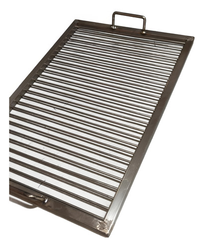 Parrilla Acero Inoxidable En Ptr 3/4 Y Varilla Solida 3/16