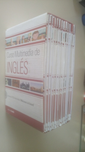 Curso Multimedia De Ingles, 14 Tomos Con Sus Respectivos Cd.