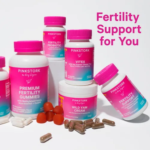 Suplementos De Fertilidad Pink Stork Maca Raíz De 1500 Mg, 6