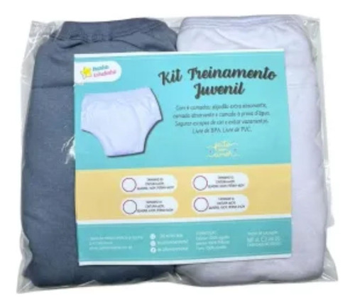 Roupa Íntima Geriátrica Em Algodão Para Escapes De Urina 2un Tamanho Gg