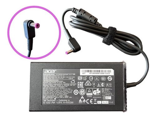 Cargador Para Acer 19v 7.1a 135w 5.5 X 1.7 Mm Punta Fuxia
