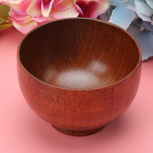 Cuenco De Cocina De Madera Para Ensalada De Frutas, Fideos,