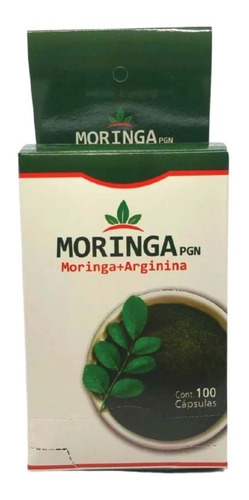 Moringa Pgn Pack X 3 Cajas De 100 Capsulas Cada Una