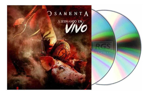 Osamenta Asesinando En Vivo Cd Y Dvd Nuevo