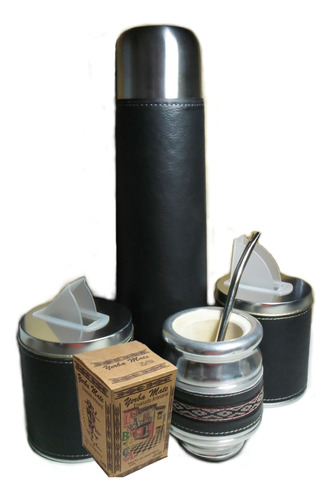 Set Matero /mate C/bomb /termo / Yerbera Forrados