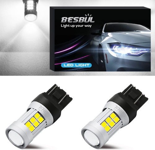 Besbul 7440 Bombilla Led Extremadamente Brillante 7443 ...