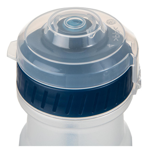 Botella Aptonia Blue Color Bidon Sport Noir de 650 ml
