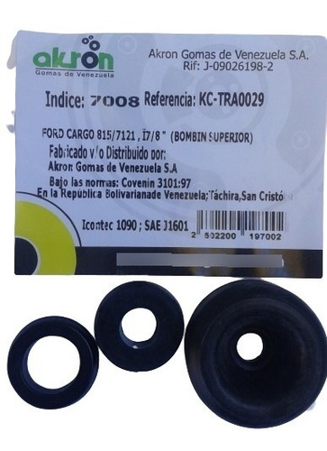 Kit Reparación Para Bombín Superior Clutch Cargo 815-1721. 