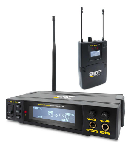 Sistema Monitoreo Inalámbrico Retorno Skp Stage In-ear Mk2