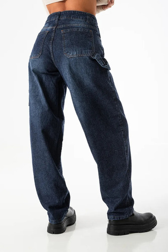 Jean Baggy Mujer Carpintero Rigido Solmaint Her