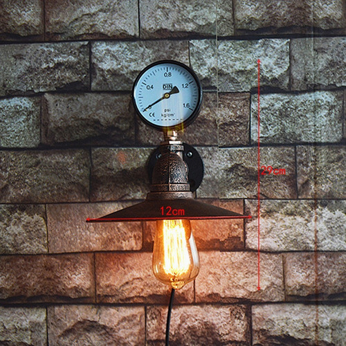 M Lámpara De Pared Retro Vintage Retro E27