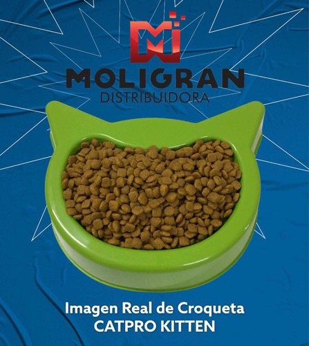 Alimento Catpro Kitten para gato de temprana edad sabor mix en bolsa de 7.5 kg