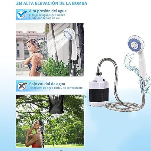 Regadera Portátil De Campamento Al Aire Libre Para Acampar