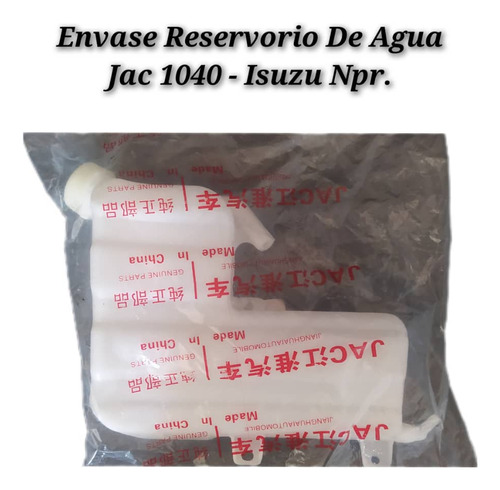 Envase Reservorio De Agua Npr Jac 1040.