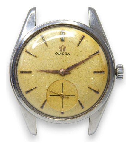 Caja Omega Acero Ref 2990-1 36 Mm Cal. 267 Vintage 1961 Plateado (Usado)