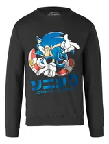 Comprar Sudadera Sonic 5b Knuckles Tails Sega Genesis Kanji