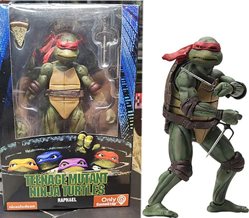 Neca Tortugas Ninja Figura Muñeco Raphael Coleccionable