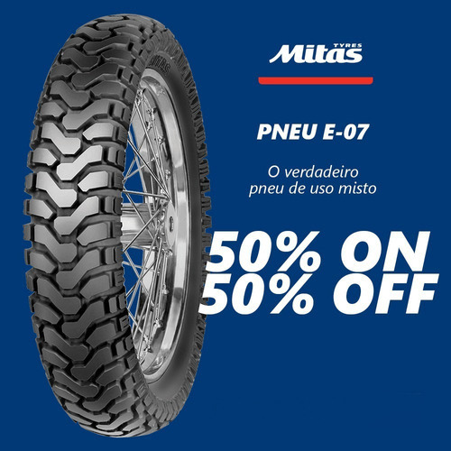 Par Pneus Mitas E-07 Dakar 90/90-21 150/70-18 Africa Twin