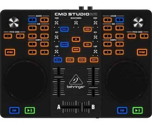 Controlador Behringer Para Dj Doble Deck Cmd Studio 2a