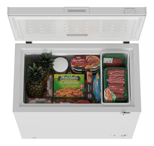 Congelador Horizontal Whirlpool Wcf2107q 198l -30c Dual Cool