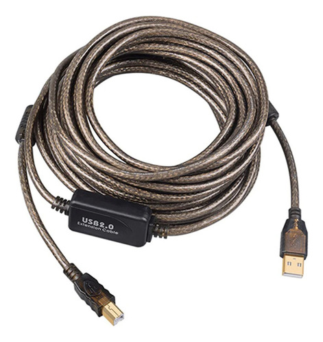 Cable Usb 2.0 Para Impresora Anera 20m Amplificada