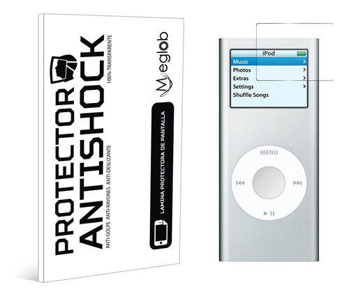 Protector Pantalla Antishock Para Apple iPod Nano 2