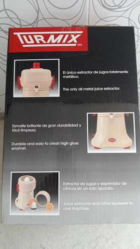 Extractor De Jugos Turmix Uso Rudo Beige (Usado)