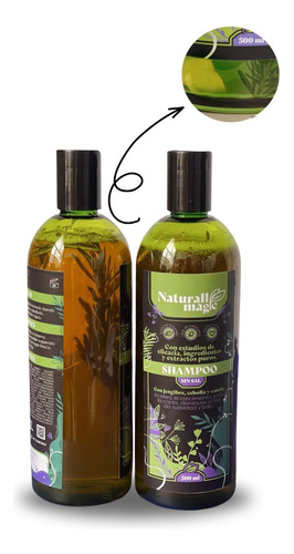 Shampoo Crecimiento Anticaída Naturall M - mL a $86