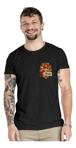 Polera Harry Potter Gryffindor Peliculas Algodón Wiwi