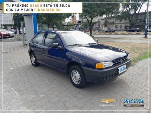 Imagen 3 de 16 de Volkswagen Gol Cl 1.6 1997 Azul 3 Puertas