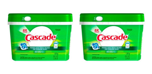 Detergente Cascade Original Actionpac 2 Un X 60 Tabs