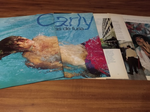 (ar489) Charly Garcia * Clippings Revista 5 Pgs * 2000